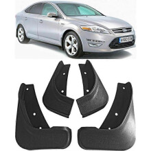 Genuine Front & Rear Splash Guards Mud Flaps for 2008-2014 Ford Mondeo MK4 IV