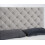 (3ft (Single), Light Silver Plush) Athens Divan Bed Set + 10" Ortho Sensation Mattress + 24" Matching Headboard 5