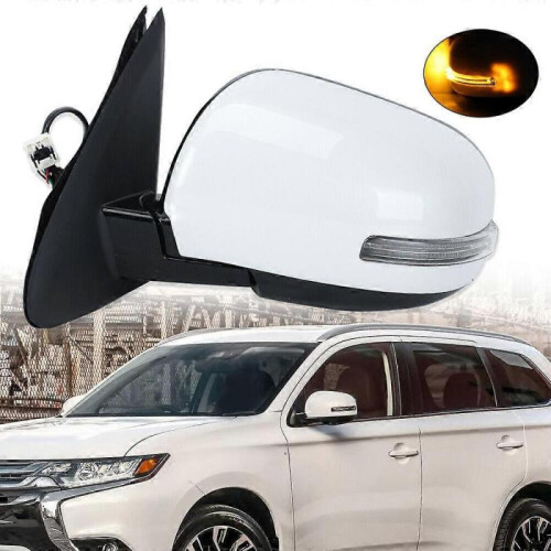 Left Side Rearview Wing Mirror Folding 9-Pins for Mitsubishi Outlander 2013-2020