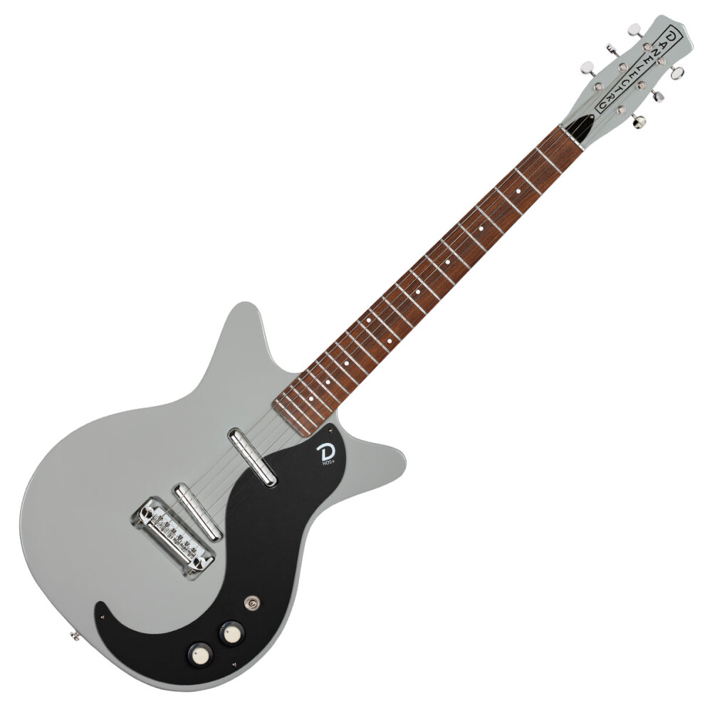 Danelectro '59M NOS Electric Guitar ~ Ice Grey-image-OPC-PK6B8W5-NEW