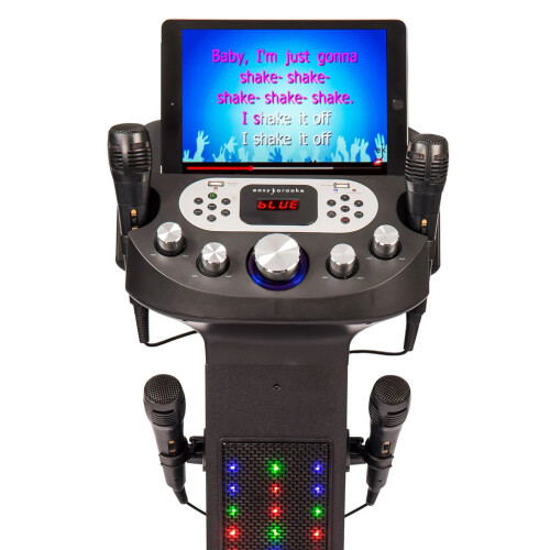 Easy Karaoke EKS468BT Smart Bluetooth Karaoke System - With 4 Microphones 1