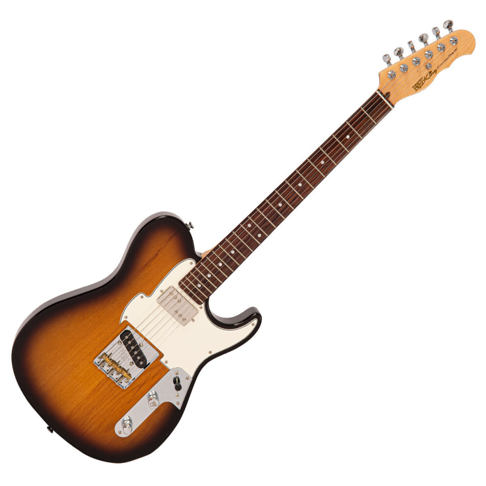 Fret-King Country Squire Classic Electric Guitar ~ Original Classic Burst-image-OPC-PK6B9BG-NEW