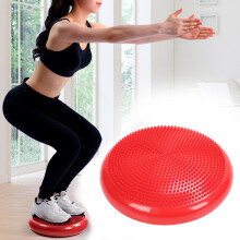 Professioneller Balance Disc Sitzkissen – Rote Yoga-Massage-Unterlage zum Training