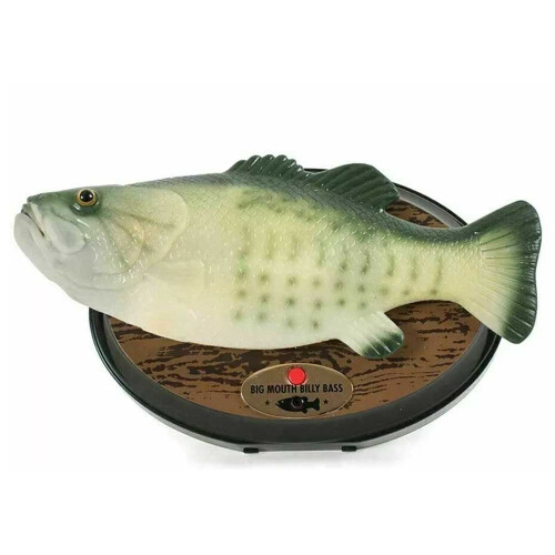 Singing Dancing Toy Electric Artificial Big Mouth Billy Bass Fish 2