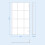 NES Home Nes Home Reversible 1400 x 830mm Tempered Glass Grid Bath Screen Matte Black 5