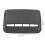 Universaler Auto-Lüftungsgitter Abdeckung ABS Scoop 40x28cm Carbonfaser 4