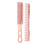 2 Pcs Aluminum Hair Comb Fine Tooth High 3
