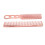 2 Pcs Aluminum Hair Comb Fine Tooth High 14