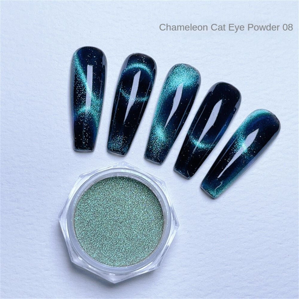 (Type#8) Nail Chameleon Cat Eye Powder 2025 New Aurora Gradient Powder Advanced-image-OPC-PK6BH75-NEW