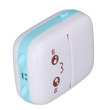 Tragbarer Mini-Thermodrucker C9, 200 DPI, 57x30mm, Blau