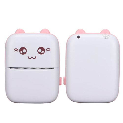 Pink Mini Tragbare Thermo-Drucker C9, 200 DPI, 57x30mm 2