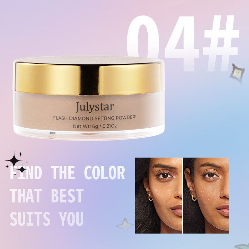 (color04) Julystar Delicate Not Fly Easy Powder Bright Lying Silkworm High Light Dream-image-OPC-PK6BHS9-NEW