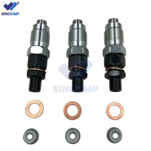 3pcs /set D722 D782 Engine Fuel Injectors 16001-53000 16001-53002 for Kubota Gf1800e Bx1860 Bx1880 Bx2360
