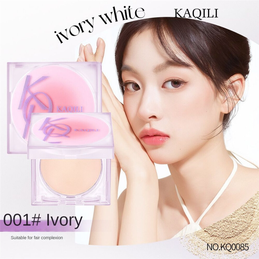 (color01) Kaqili Purple Yarn Light Powder Cake Oil Control Does Not Take Off Makeup-image-OPC-PK6BMGH-NEW