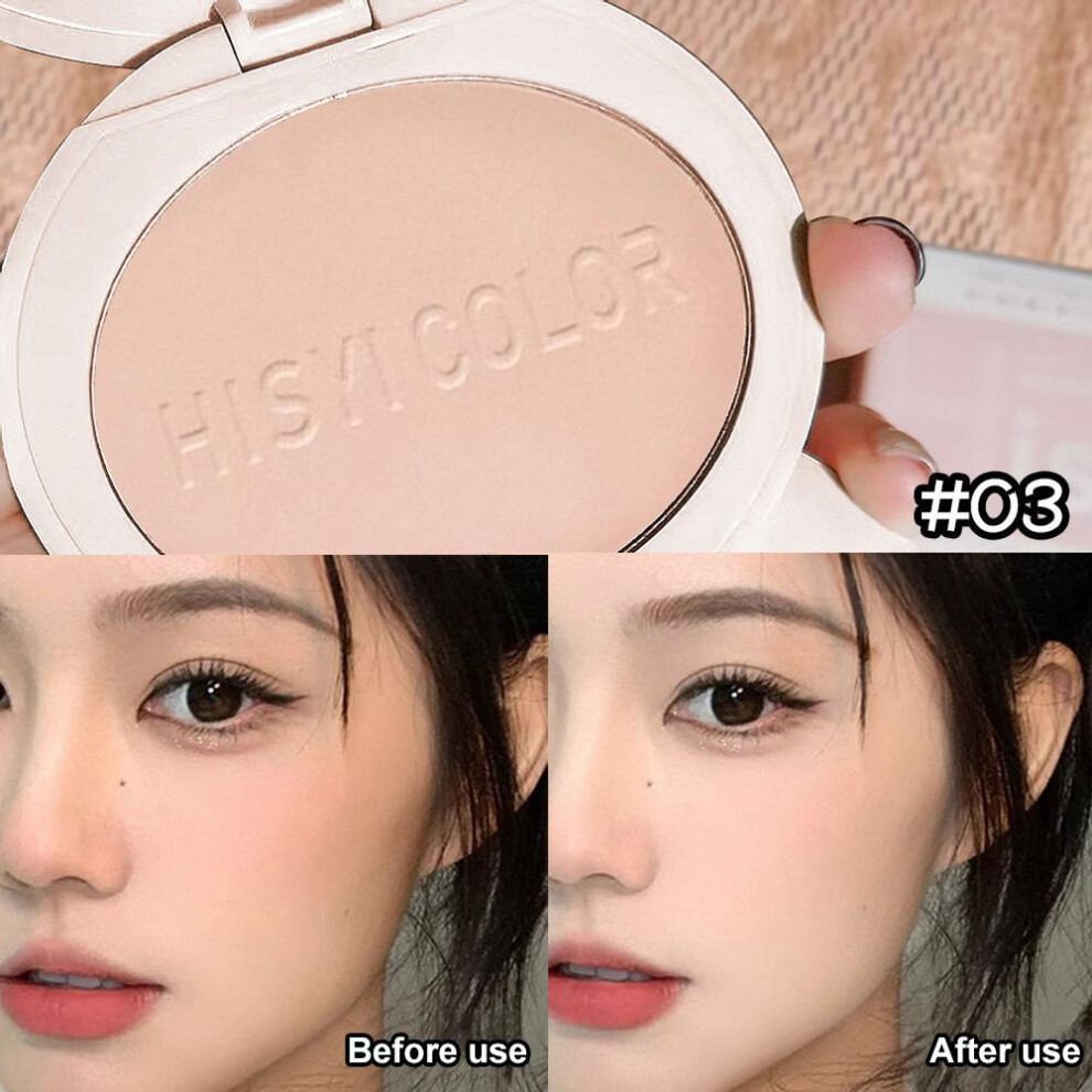 (color03) Hisyi Powder Cake Soft Light Clear Makeup Makeup Waterproof Not Take Off Makeup-image-OPC-PK6BMJB-NEW