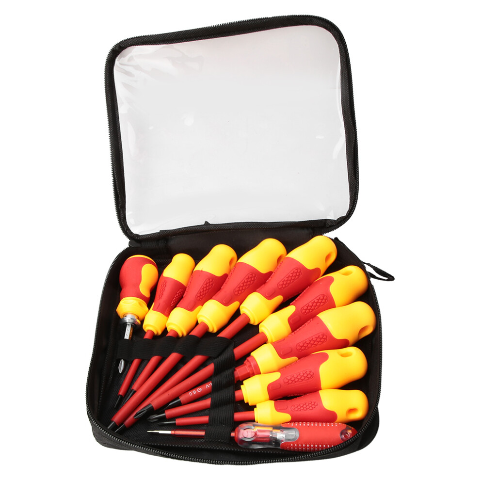 10PCS Multifunction Electrician Insulated