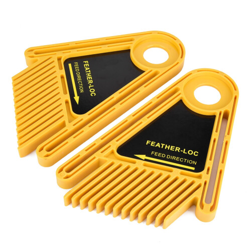 Plastic Double Featherboard For Trimmer Router 2