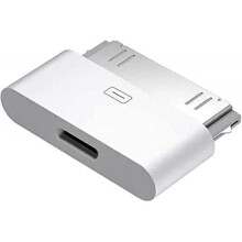 lightning to 30 pin adapter male to 8- -pin female connector converter with iphone