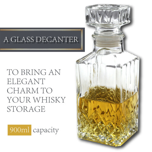 Classic Whisky Decanter Gift Set 2