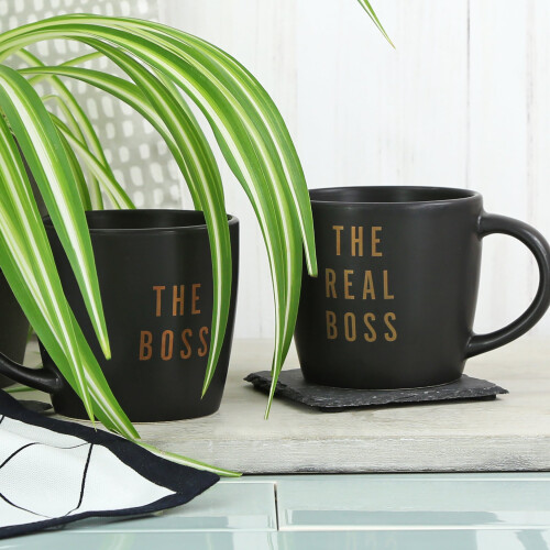 The Boss and The Real Boss Mug Duo Gift Set 1