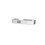 NES Home Nes Home Square ABS Adjustable Showerhead Holder Slider Bracket Chrome 6