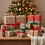 32 Christmas Wrapping Paper Sheets Kraft Effect Traditiona 50cmx70cm 7
