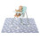 Waterproof Food Spill Mess Mat Portable Cute 11
