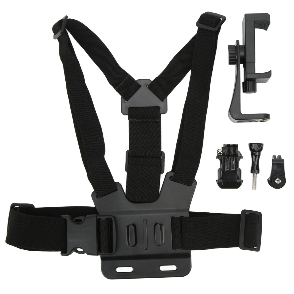 Chest Mount Harness Strap Adjustable Cellphone 8130196962430