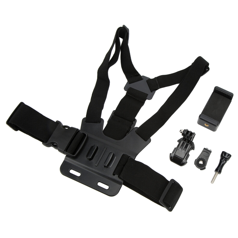 Adjustable Cellphone Selfie Chest Mount Harness 8130196962553