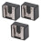 3PCS Flash Hot Shoe Mount Adapter with 1/4in Screw 1