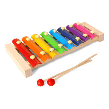 8 Notes Xylophone Iron Sheets Crisp Sound Sturdy