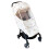 Stroller Rain Cover Windproof Waterproof Cute Bear 3