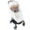Stroller Rain Cover Windproof Waterproof Cute Bear 4