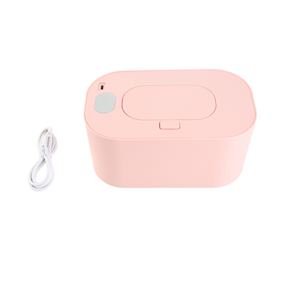 Wet Wipes Dispenser Heater Top Heating Lock Pink