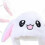Luminous Long Bunny Hat LED Electric Plush 9