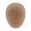 4PCS Egg Shape Hair Brush Plastic Knot Proof 4
