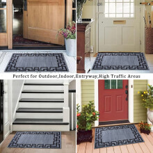 (60 x 110 cm (2 ft x 3 ft 7 in)_Large Door Mat/Bath Mat, Nico) Extra Large Rugs Living Room Printed Rug Runner