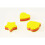 3M 3M Post-it CC-36 Sticky Notes Cut Cube Apple 5 cores 2,8 x 2,8 polegadas (72 x 72 mm) 225 folhas x 1 bloco 5