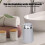 6-stückiges Badezimmer-Accessoires-Set, Grau, PP + Edelstahl 10