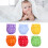 6PCS Baby Cloth Diapers Adjustable Washable 6