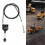 Excavator Throttle Control Cable Replacement 2.5 Meter Manual Flexible Throttle Wire for Ex230 Ex230 3
