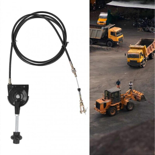 Excavator Throttle Control Cable Replacement 2.5 Meter Manual Flexible Throttle Wire for Ex230 Ex230 2