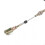Excavator Throttle Control Cable Replacement 2.5 Meter Manual Flexible Throttle Wire for Ex230 Ex230 4
