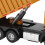 1:50 Alloy Engineering Dump Truck Model, Brown, 16.2x5.6x7cm 10