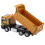 1:50 Alloy Engineering Dump Truck Model, Brown, 16.2x5.6x7cm 16