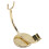 Shaving Brush Stand Modern Metal Universal Men 7