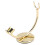 Shaving Brush Stand Modern Metal Universal Men 3