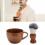 2 PCS Shaving Brush Set for Men Nylon Bristles 12