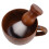 2 PCS Shaving Brush Set for Men Nylon Bristles 6