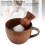 2 PCS Shaving Brush Set for Men Nylon Bristles 14